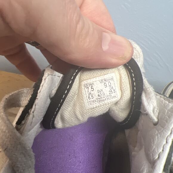 Vans Custom Bolt Men's Size 7.5 Classic Roller Skates Boltz Black White Repair - Picture 11 of 12